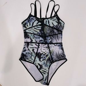 Tropical One Piece Womens Swimsuit
